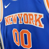 22/23 KNICKS CL ARK SON #00 Blue Top Quality Hot Pressing NBA Jersey