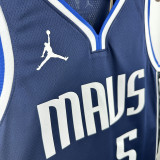 22/23 Dallas Mavericks RUSSELL  #5 Flying Edition Royal BlueTop Quality Hot Pressing NBA Jersey