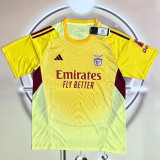 25/26 Benfica Goalkeeper Yellow Fans Soccer Jersey