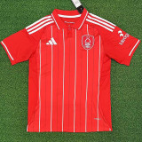 25/26Nottingham Home  Fans Soccer Jersey