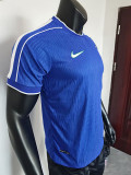 1998 Brazil Blue Player Version Soccer Jersey（带四星）