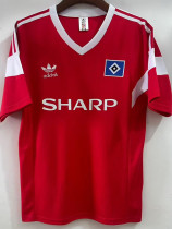 1988 Hamburger SV Away Retro Soccer Jersey