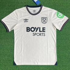 25/26  West Ham Away Fans Soccer Jersey
