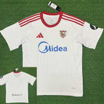 25/26  Sevilla Home  Fans  Soccer Jersey
