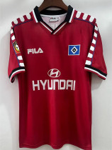 2000 Hamburger SV Away Retro Soccer Jersey