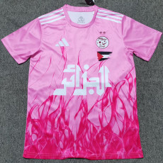25/26 Algeria Pink Fans Soccer Jersey
