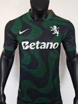 25/26 Sporting Lisbon Third  Player Version Soccer Jersey