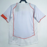 2004 Netherlands Away White Retro Soccer Jersey
