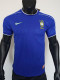 1998 Brazil Blue Player Version Soccer Jersey（带四星）