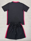 25/26 Sunderland Goalkeeper Black Kids Soccer Jersey
