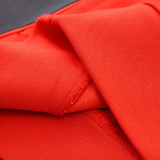25/26 Bayern Orange Jacket Tracksuit