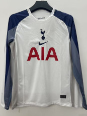 25/26 TOT Home  Long Sleeve  Soccer Jersey(Advertisement)