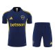 25/26  Boca Juniors Royal Blue Training Shorts Suit#胸前广告