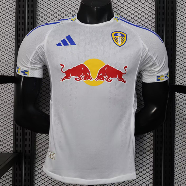 25/26  Leeds United Home  Player Version Soccer Jersey