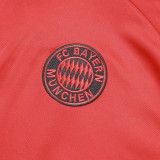 25/26 Bayern Orange Half Pull Tracksuit #B2564 (半拉链)