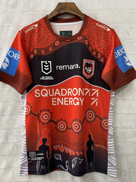 2025 St. George Dragons  Rugby Jersey