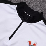 25/26 Corinthians White Half Pull Tracksuit #B2567 (半拉链)