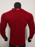 25/26  LIV Home  Long Sleeve  Player Version Soccer Jersey