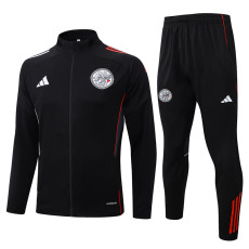 25/26 Ajax Black Jacket Tracksuit#A2572