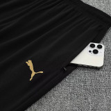 25/26 Marseille Printing Black& Blue Half Pull Tracksuit  (半拉链)