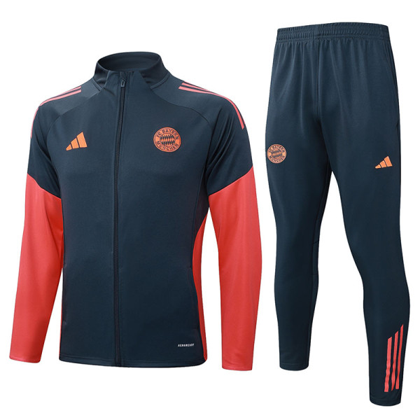 25/26 Bayern Dark Grey Jacket Tracksuit# A2563