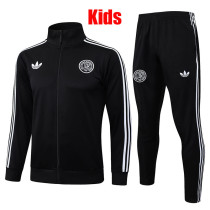 25/26 Germany 125th Anniversary Edition Black Kids Jacket Tracksuit#E2590童装