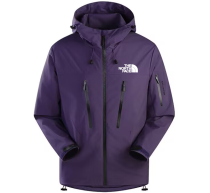 25/26 New THE NORTH FACE Dark Purple Hooded Waterproof assault suit