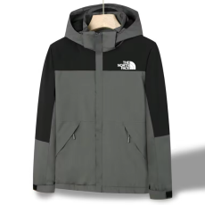 25/26 New THE NORTH FACE Dark Grey & Black Hooded Waterproof Assault Suit