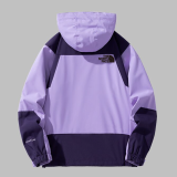 25/26 New THE NORTH FACE Light Purple Hooded Waterproof assault suit#防水