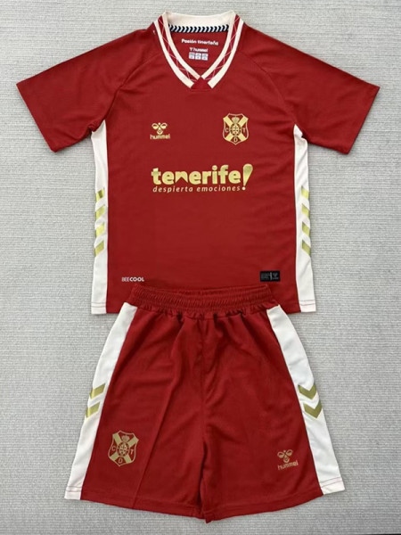25/26 CD Tenerife Away Kids  Soccer Jersey
