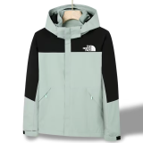 25/26 New THE NORTH FACE Light Green Hooded Waterproof  Assault Suit#防水