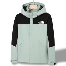 25/26 New THE NORTH FACE Light Green Hooded Waterproof  Assault Suit#防水