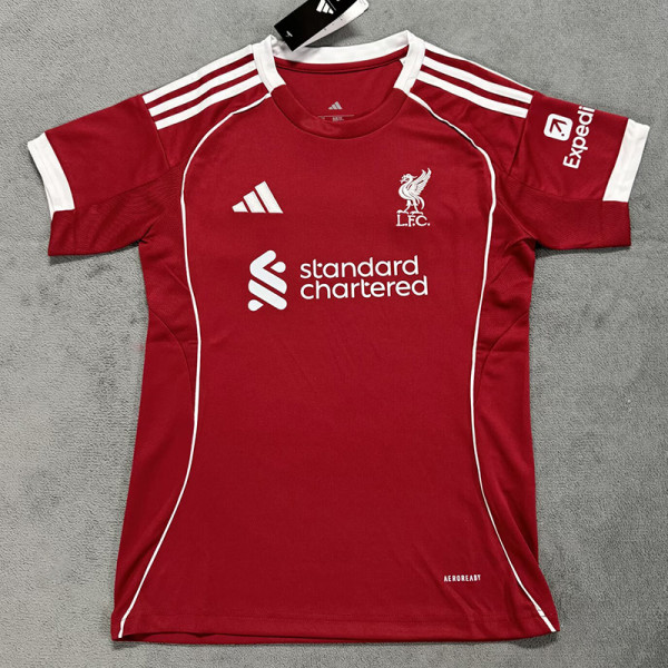25/26  LIV Home Women Soccer Jersey#女