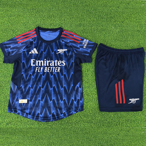 25/26 ARS Away Kids  Player Version Soccer Jersey球员