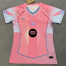 25 /26 BAR Special Edition Pink Women Soccer Jersey#女