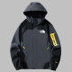 25/26 New THE NORTH FACE Grey Black Hooded Waterproof assault suit#防水