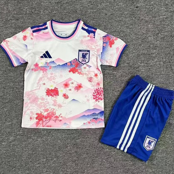 25/26 Japan Special Edition Pink Kids  Soccer Jersey