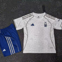25/26Nottingham Away Kids   Soccer Jersey