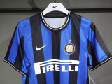 2009/2010 INT Home Player Version Retro Soccer Jersey