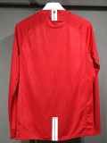 2007/2008 Man Utd Home Long sleeve Retro soccer jersey (球员长袖)