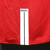 2007/2008 Man Utd Home Long sleeve Retro soccer jersey (球员长袖)