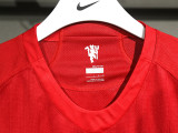 2007/2008 Man Utd Home Long sleeve Retro soccer jersey (球员长袖)