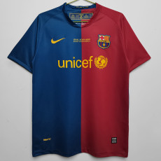2008/2009 BAR UCL Version Home Retro Soccer Jersey(UCL版有决赛字)