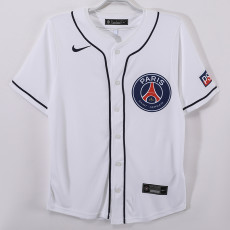 25/26 PSG White Casusl Edition  Baseball jersey