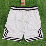 25/26 New Flying Man Casual NBA Edition Digital white shorts#J2409