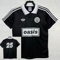 25/26 Live'25 OASIS Black With No25 Tour Soccer Jersey#带25号