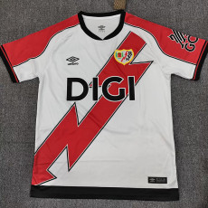 25/26  Rayo Vallecano Home Fans Soccer Jersey