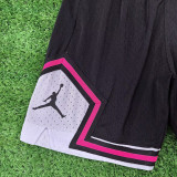 25/26 New Flying Man Casual NBA Edition Black & White shorts#J2415