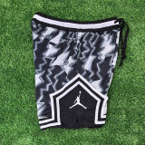 25/26 Flying Man Casual NBA Edition Lightning Black and White shorts# J2426
