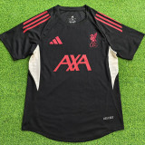 25/26 LIV Black  Player Version Training Shirts